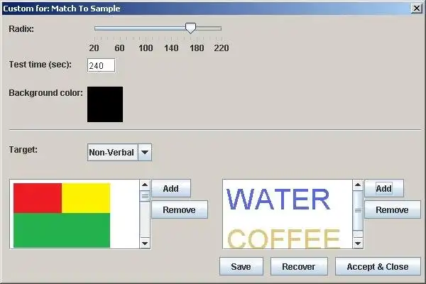 Download web tool or web app LAACS - Attention Assessment