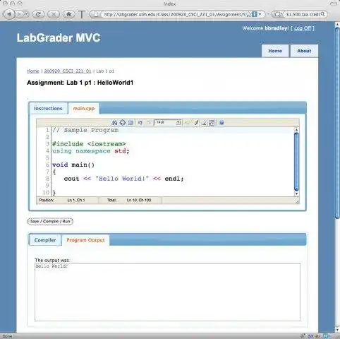 ابزار وب یا برنامه وب LabGrader را دانلود کنید