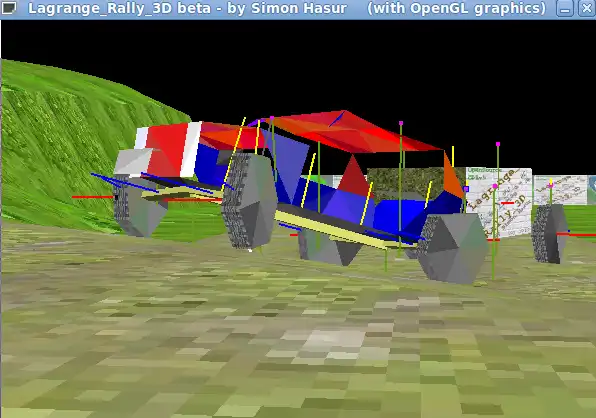 Download web tool or web app Lagrange Rally 3D to run in Linux online