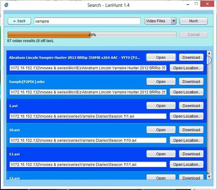 Download web tool or web app LanHunt