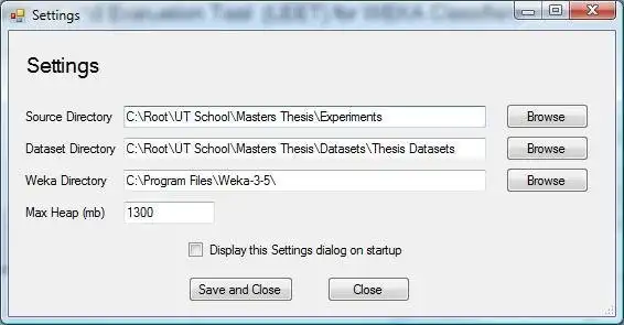 Download web tool or web app Large Experiment and Evaluation Tool