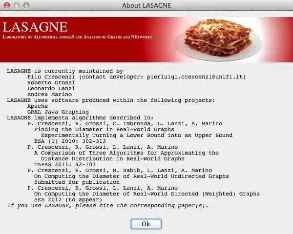 Download web tool or web app LASAGNE