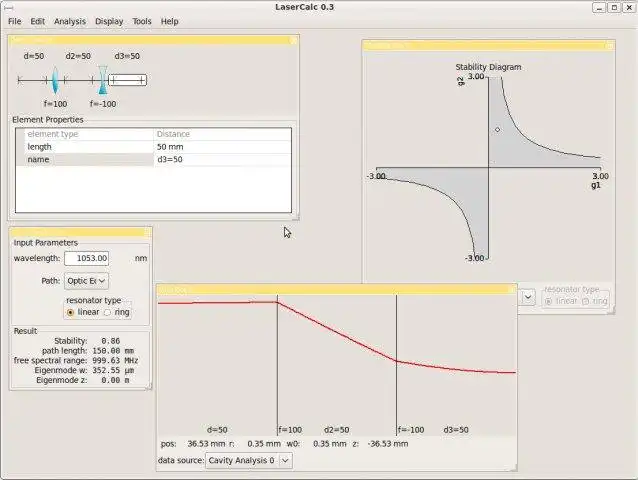 Descărcați instrumentul web sau aplicația web LaserCalc pentru a rula în Windows online prin Linux online