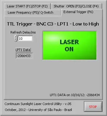 Download web tool or web app Laser Control Utility