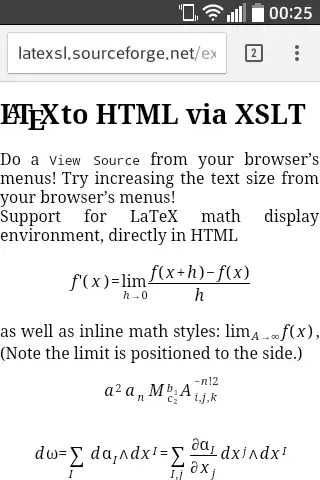 Download web tool or web app LateXSL to run in Linux online