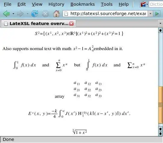 Download web tool or web app LateXSL to run in Linux online