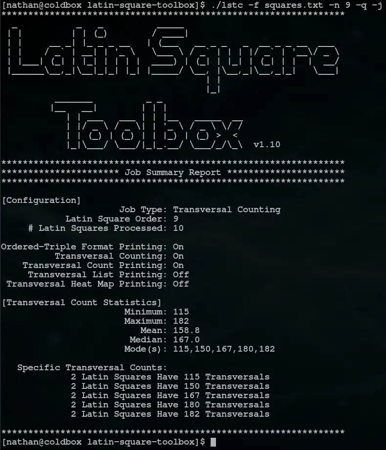 Download web tool or web app Latin Square Toolbox to run in Linux online