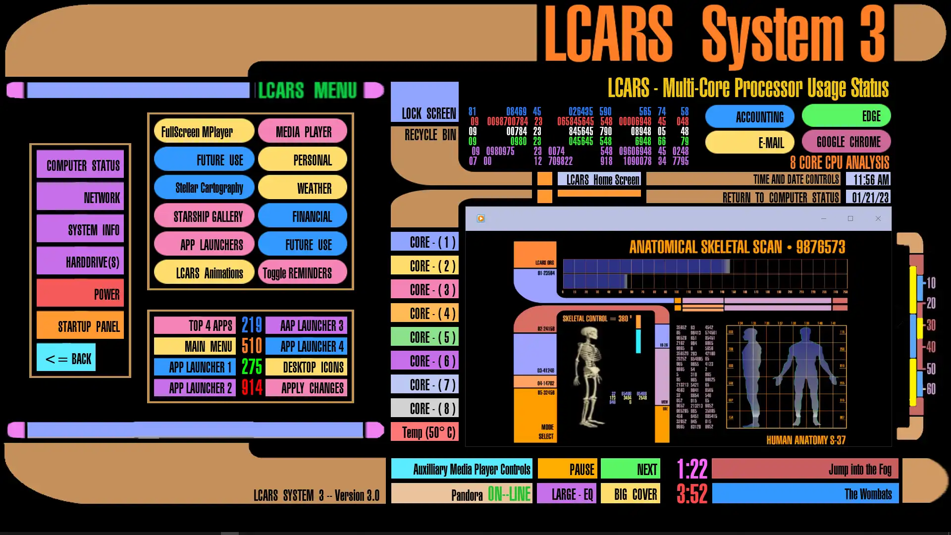 Download web tool or web app LCARS SYSTEM 3-Version 3.0 -3/10/2023