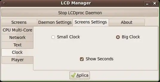 Download web tool or web app LCD Manager