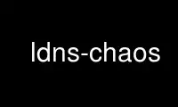 Run ldns-chaos in OnWorks free hosting provider over Ubuntu Online, Fedora Online, Windows online emulator or MAC OS online emulator