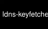 Run ldns-keyfetcher in OnWorks free hosting provider over Ubuntu Online, Fedora Online, Windows online emulator or MAC OS online emulator