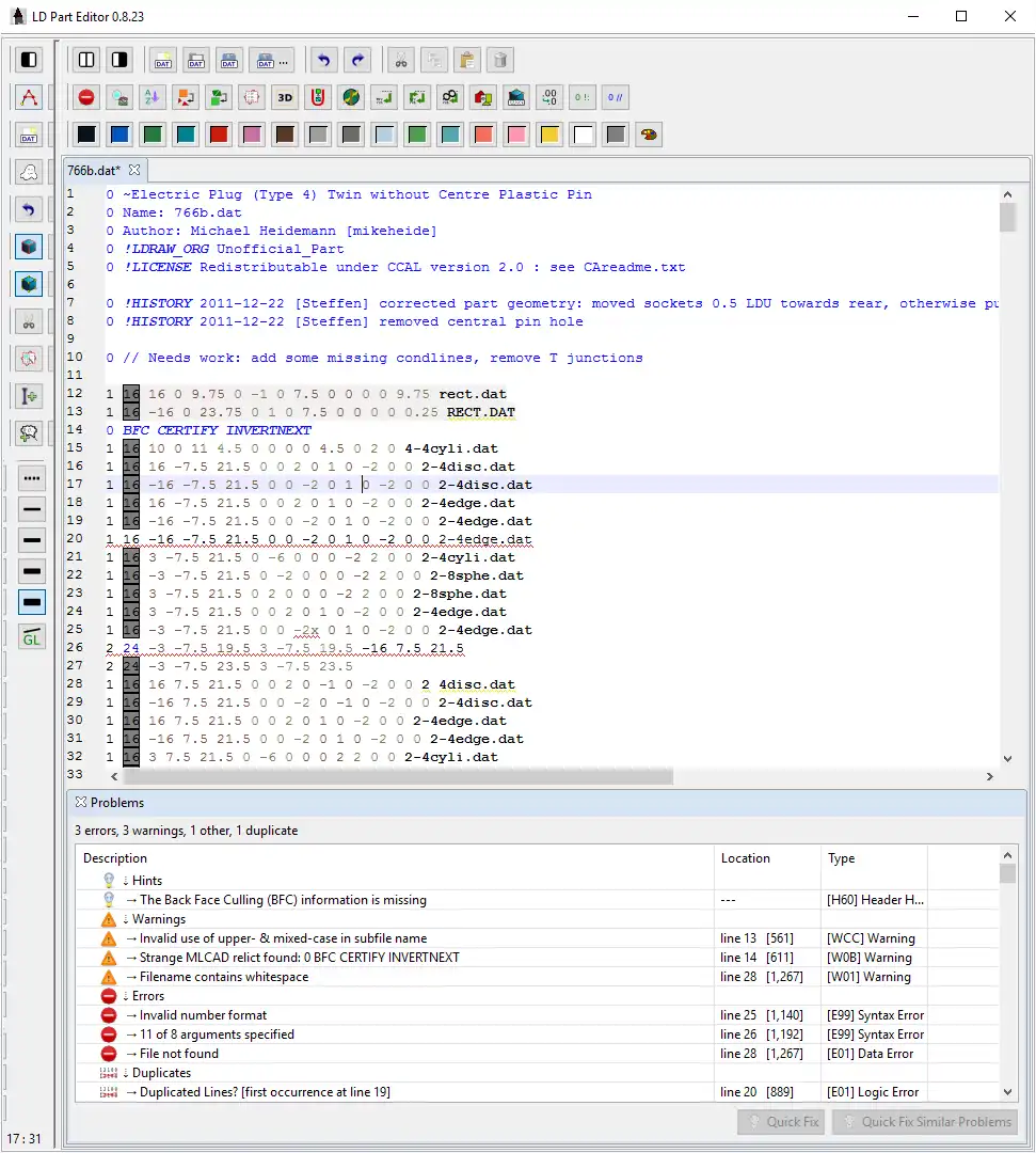 Download web tool or web app LDPartEditor