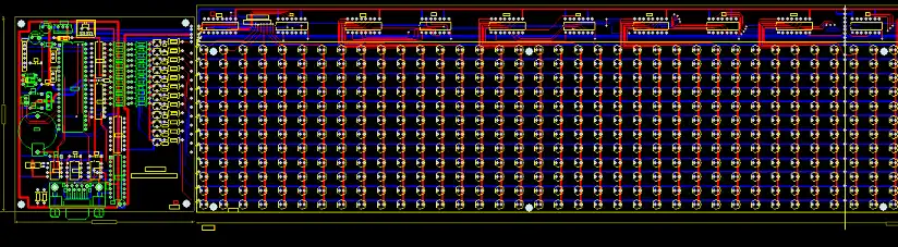 Download web tool or web app LED billboard panel PIC16F877