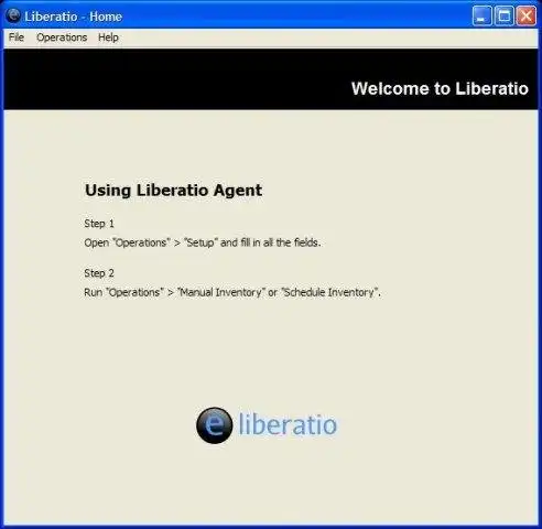 Download web tool or web app Liberatio Systems Management