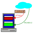 Free download LibHideIP - An IP-hiding library Linux app to run online in Ubuntu online, Fedora online or Debian online