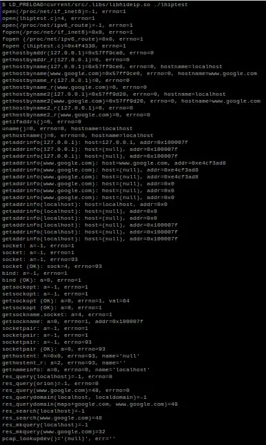 Download web tool or web app LibHideIP - An IP-hiding library