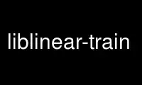 Run liblinear-train in OnWorks free hosting provider over Ubuntu Online, Fedora Online, Windows online emulator or MAC OS online emulator