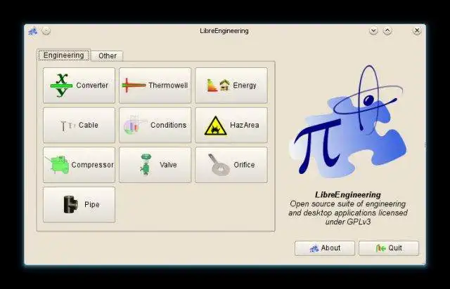 Download web tool or web app LibreEngineering to run in Windows online over Linux online