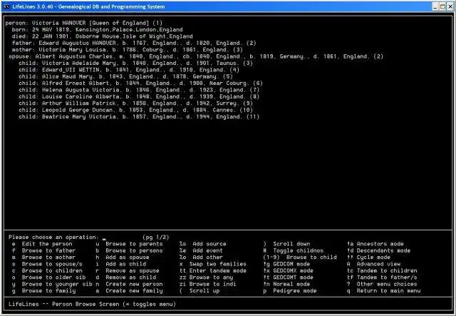 Download web tool or web app LifeLines