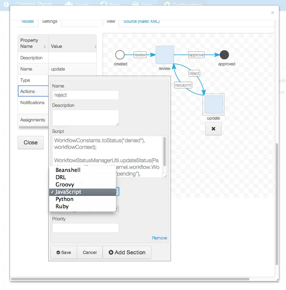 Download web tool or web app Liferay Portal