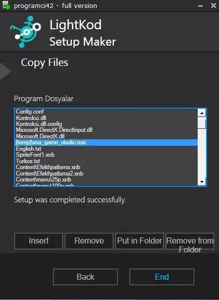 Download web tool or web app Lightkod Setup Maker