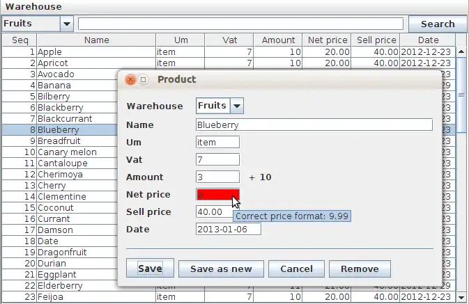 Download web tool or web app Light Warehouse