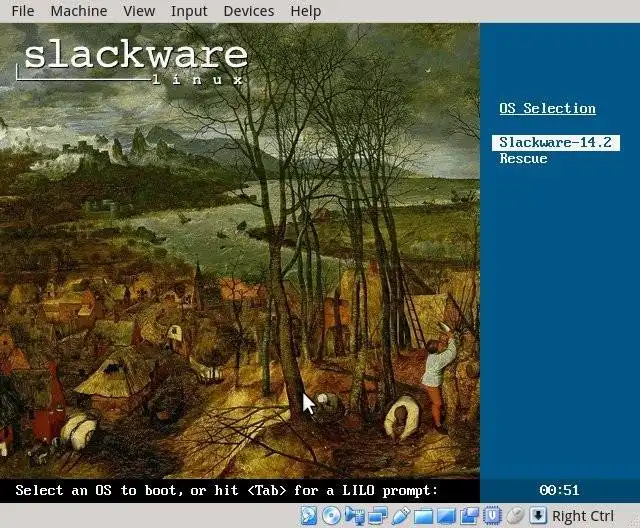 Download web tool or web app lilo-slackware-theme