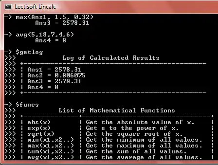 Download web tool or web app Lincalc to run in Windows online over Linux online