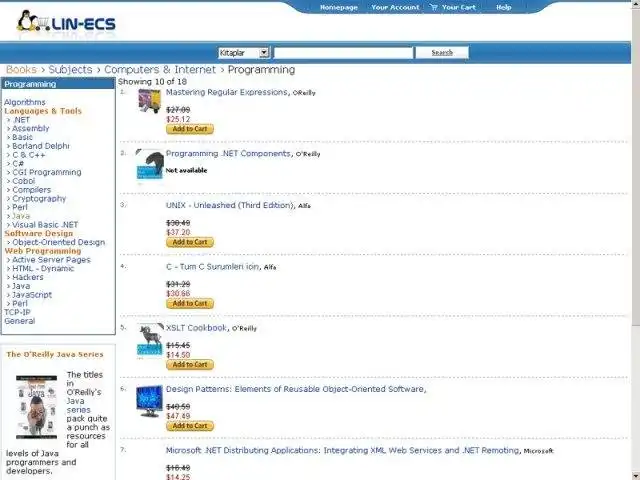 Download web tool or web app lin-ecs