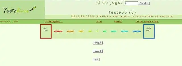 Download web tool or web app Linha do Texto Semiotic Classifier Game to run in Windows online over Linux online