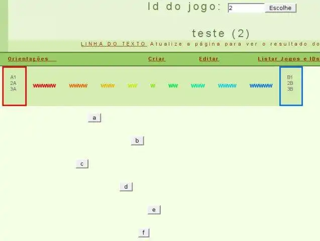 Download web tool or web app Linha do Texto Semiotic Classifier Game to run in Windows online over Linux online