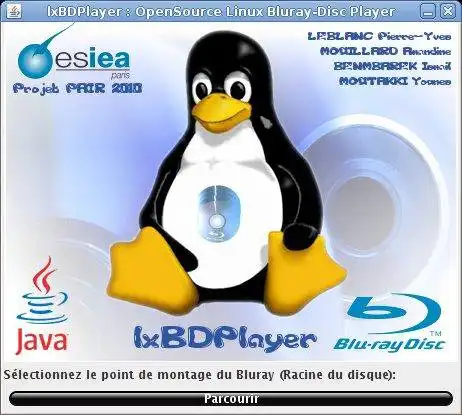 Download web tool or web app Linux Bluray Disc Player