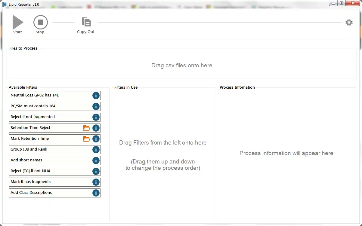 Download web tool or web app Lipid Reporter to run in Windows online over Linux online