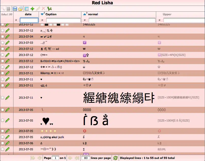 Download web tool or web app Lisha