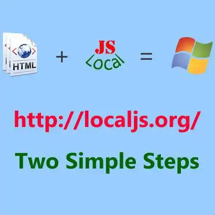 Download web tool or web app LocalJS