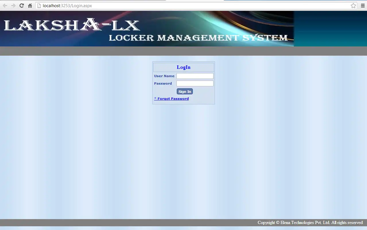 Descărcați instrumentul web sau aplicația web Locker Management System