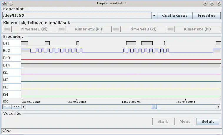 Download web tool or web app LogicalAnalyzer to run in Linux online