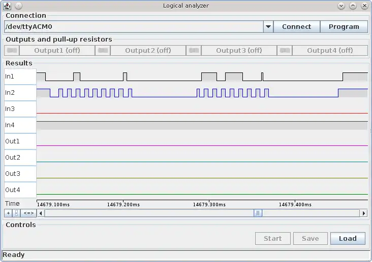 Download web tool or web app LogicalAnalyzer to run in Linux online