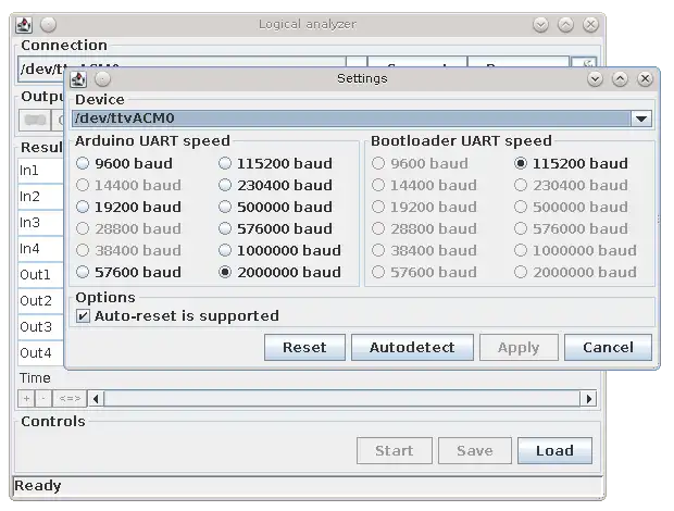 Download web tool or web app LogicalAnalyzer to run in Linux online