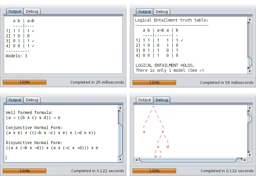 Download web tool or web app Logic Calculator to run in Linux online