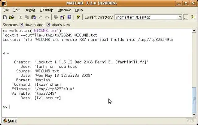 Download web tool or web app Looktxt - a numerical block reader to run in Linux online