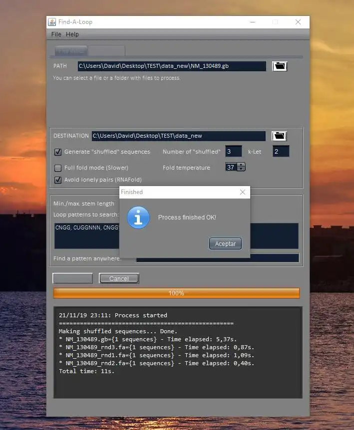 Download web tool or web app LoopMatcher to run in Windows online over Linux online