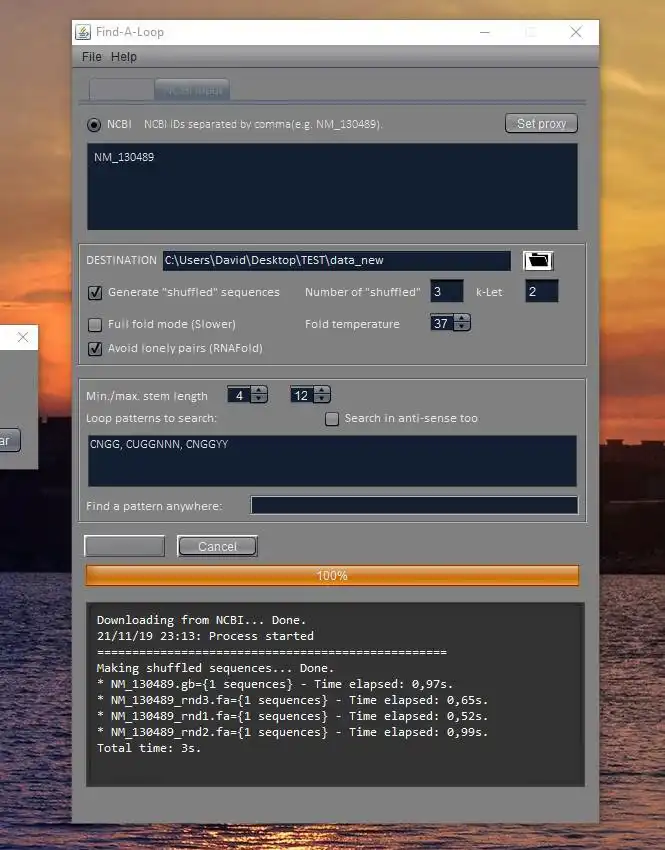 Download web tool or web app LoopMatcher to run in Windows online over Linux online