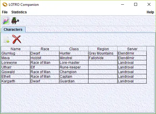 Download web tool or web app LOTRO Companion