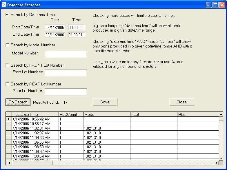 Download web tool or web app LotTrack to run in Windows online over Linux online