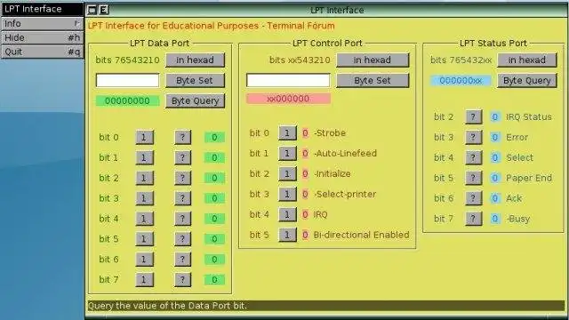 Download web tool or web app LPT Interface