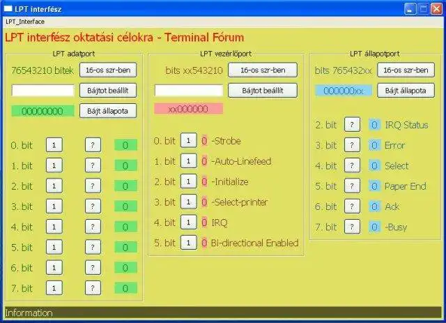 Download web tool or web app LPT Interface to run in Linux online