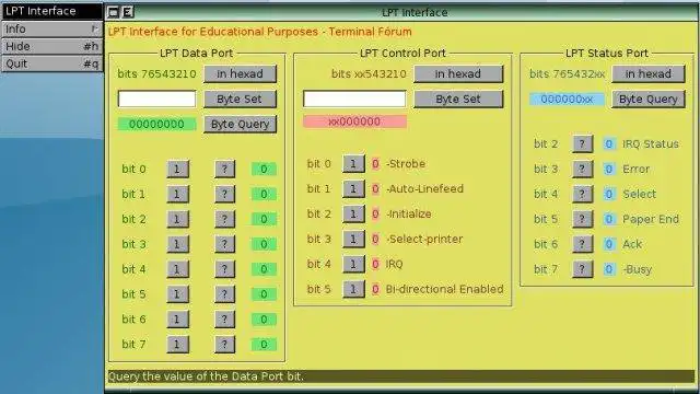 Download web tool or web app LPT Interface to run in Linux online