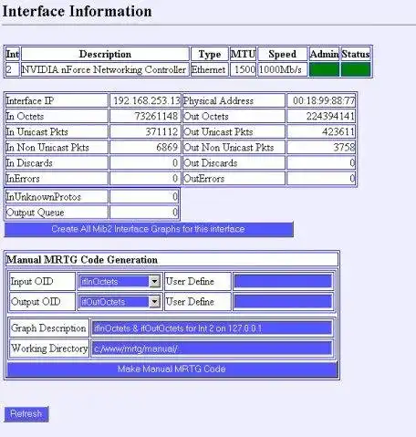 Download web tool or web app LSMS SNMP to MRTG toolset