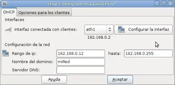 Download web tool or web app ltspconfig